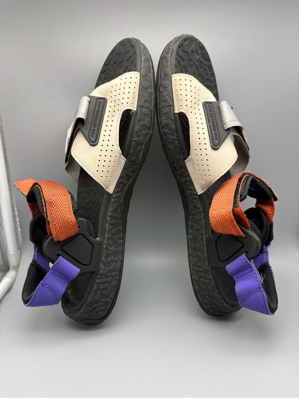 Nike ACG | Air Deschutz ACG Sandals - Black Orange Purple ; Mens 11